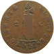 HAITI 2 CENTIMES 1840  #t006 0047 - Haiti