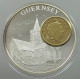 GUERNSEY MEDAL  ST. PETER PORT TOWN CHURCH #sm11 0455 - Guernesey