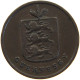 GUERNSEY DOUBLE 1830  #c045 0069 - Guernesey