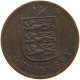 GUERNSEY DOUBLE 1911  #a063 0325 - Guernesey
