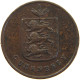 GUERNSEY DOUBLE 1830  #c045 0063 - Guernesey