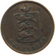 GUERNSEY DOUBLE 1830  #c045 0067 - Guernesey