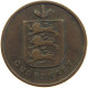 GUERNSEY DOUBLE 1830  #c045 0065 - Guernesey