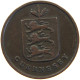 GUERNSEY DOUBLE 1830  #c045 0061 - Guernesey