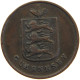 GUERNSEY DOUBLE 1830  #c045 0055 - Guernesey
