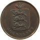 GUERNSEY DOUBLE 1830  #c045 0051 - Guernesey