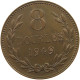 GUERNSEY 8 DOUBLES 1949  #s075 0577 - Guernsey