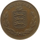 GUERNSEY 8 DOUBLES 1949  #s075 0595 - Guernesey