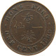 HONG KONG CENT 1880 Victoria 1837-1901 #t017 0255 - Hong Kong