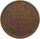 INDIA BRITISH 1/4 ANNA 1862 Victoria 1837-1901 BUST A TYPE 1 B #t071 0129 - India