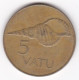 Vanuatu 5 Vatu 1983, En  Laiton De Nickel, KM# 5  - Vanuatu