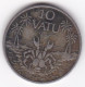 Vanuatu 10 Vatu 1983 , En Copper Nickel, KM# 6  - Vanuatu