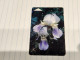 BELARUS-(BY-BLT-088b)-Iris Flowers-(83)(SILVER CHIP)(129500)(tirage-195.000)used Card+1card Prepiad Free - Wit-Rusland