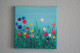 Tableau Peinture Moderne Signé ( Fleurs ) - Acrilici