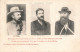 POLITIQUE - Personnages - Les Généraux Boers - Botha - Dewet - De La Rey - Carte Postale Ancienne - Personajes