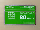 Mint UK United Kingdom - British Telecom Phonecard - BT 20 Units - Set Of 1 Mint Card - Collections