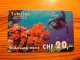 Prepaid Phonecard Switzerland, Teleline - Diving, Underwater Life - Suisse