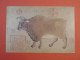 DF7 CHINA BELLE CARTE ENTIER . NON VOYAGEE++TAUREAU+ + - Cartes Postales