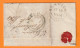 1844 - Lettre Pliée De ALNWICK, Angleterre Vers CHESTER LE STREET (Co Durham) - 1 Penny Red - Transit And Arrival Stamps - Covers & Documents