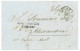 P2343 - EGYPT , 1848 ALEXANDRIEN (AUSTRIAN RECEIVING MARK) SCARCE, FROM LETTER ARRIVING FROM TRIESTE. - Prefilatelia