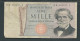 ITALIE - 1000 Lire - 1969 - NB 569337 I - état D'usage  - Laura13104 - 1000 Lire