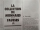 Delcampe - Numismatique & Change - Monnaies Fausses - Campet - Rome Gallien - Jetons Assurance - Datation Monnaies Antiques - Frans