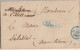 1837 - PREFECTURE De POLICE De PARIS - LETTRE FRANCHISE VERIFIEE ! MARQUE MINISTERE De L'INTERIEUR SUP ! => SELESTAT - Lettere In Franchigia Civile