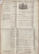 AN 9 - MINISTERE DE LA GUERRE / BLESSES ET RECOMPENSES DE GUERRE - LETTRE FRANCHISE => STE CROIX AUX MINES (ALSACE) - Army Postmarks (before 1900)