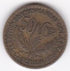 Territoire Sous Mandat De La France. Cameroun. 50 Centimes 1924. En Bronze Aluminium ,  Lec# 2 - Camerun