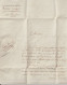 1822 - CAPITAINE Des CUIRASSIERS DE LA REINE ! LETTRE De DIJON (TEXTE !)  => ANDLAU (ALSACE) - Army Postmarks (before 1900)