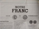 Numismatique & Change - Monnaies Fausses - Notre Franc - Victor Hugo - 10 F - Les 5 F Des Révolutions - Frans