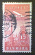 Denmark (Danmark), Scott #C7, Used(o), 1934, Fokker And Copenhagen, 15 øre - Poste Aérienne