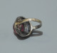 Delcampe - -BELLE ANCIENNE BAGUE ARGENT 925° MARCASSITES & Pierre/Cristal  Rouge BIJOU   E - Bagues