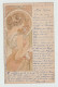 CPA - Illustrateur Alphonse MUCHA - Art Nouveau - Portrait De Femme Parfum De Fleur - Ecrite Et Voy En 1900 - Mucha, Alphonse