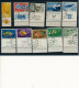 Israel 1962 Year Set Full Tabs VF WITH 1st Day POST MARKS FROM FDC's - Used Stamps (with Tabs)