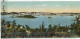 - Bermuda - Bermudes, 2 Longues Cartes, Panorama Of Hamilton And Princess Hôtel,  Dim : 28 X 9 Cm, Cartes Rares, Scans. - Bermuda