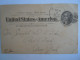 USA Sep 1896 Scott UX12 Postal Card Blue Hill To New York Entier Ganzsache - ...-1900