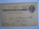USA Sep 1894 Scott UX12 Postal Card Portland, Maine To New Haven Conn Entier Ganzsache - ...-1900