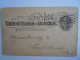 USA Mar 1898 Scott UX12 Postal Card Chicago To South Bend Ind. Entier Ganzsache - ...-1900