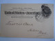 USA Dec 1895 Scott UX12 Postal Card Seattle To Helena Mont Entier Ganzsache - ...-1900