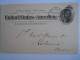 USA Oct 1894 Scott UX12 Postal Card Spokane Falls, Wash To Helena, Mont Entier Ganzsache - ...-1900