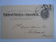 USA Dec 1894 Scott UX12 Postal Card Spokane Falls, Wash To Helena, Mont Entier Ganzsache - ...-1900