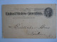 USA Jul 1894 Scott UX12 Postal Card Fruit And Veg Company Cleveland, Ohio To Burtscher Fostoria Entier Ganzsache - ...-1900
