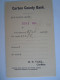 USA Jun 1896 Scott UX12 Postal Card Red Lodge, Montana Carbon County Bank To Helena, Mont Entier Ganzsache - ...-1900