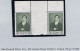 Ireland 1952 Thomas Moore 3½d  Top Marginal Gutter Pair Mint Unmounted, Slight Creasing - Neufs