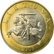 Monnaie, Lithuania, 2 Litai, 2008, SUP, Bi-Metallic, KM:112 - Lithuania