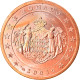 Monaco, 2 Euro Cent, 2001, SUP, Copper Plated Steel, KM:168 - Monaco