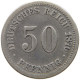 KAISERREICH 50 PFENNIG 1876 C  #a091 0393 - 50 Pfennig