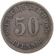 KAISERREICH 50 PFENNIG 1876 A  #c045 0223 - 50 Pfennig