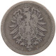 KAISERREICH 50 PFENNIG 1876 A  #c045 0223 - 50 Pfennig